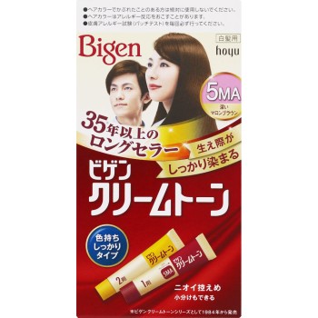 비겐 크림 톤 5MA 깊은 마론 브라운 호유