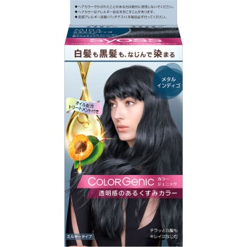 사이오스 컬러제닉 밀키 MI03 메탈 인디고 50g+100ml+15 헨켈재팬