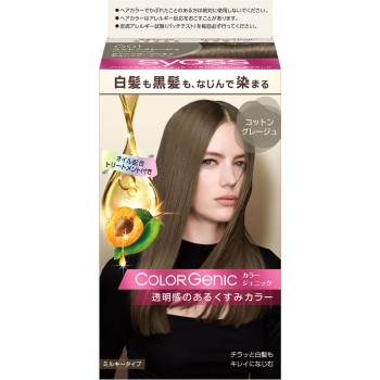 사이오스 컬러제닉 밀키 헤어컬러 G01 코튼그레이주 50g+100mL 헨켈재팬