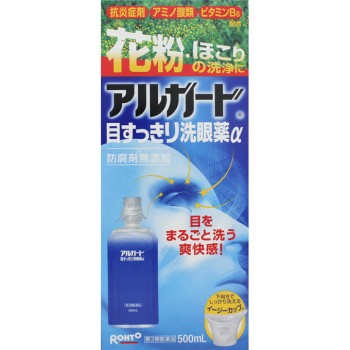 알가드 눈 상쾌 세안약 알파 500ml 로토제약