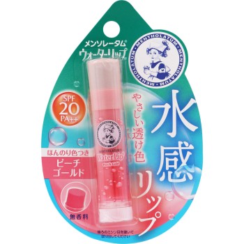 멘소레담 워터립 피치골드 4.5g 로토제약