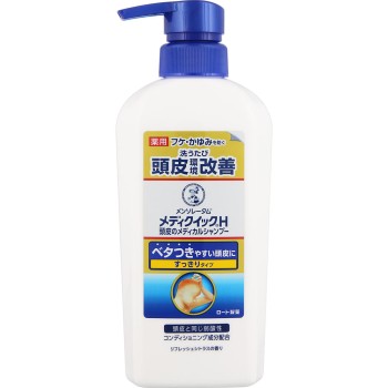 메디퀵 H 두피 메디컬 샴푸 펌프 320ml 로토제약