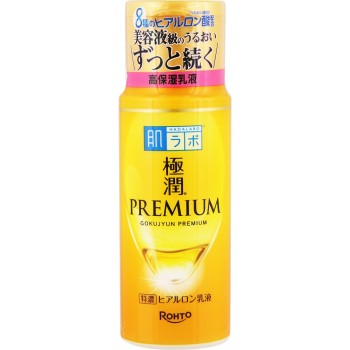 하다라보 고쥰 프리미엄 히알루론 유액 140ml 로토제약