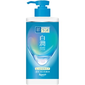 하다라보 화이트 준약용미백화장수촉촉 대용량펌프 400ml 로토제약