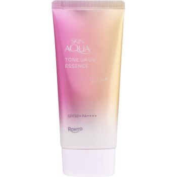 스킨아쿠아 톤업 UV 에센스 핑크 70g 로토제약