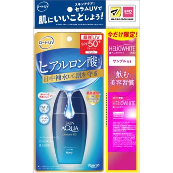 MK 스킨아쿠아 히알루론 세럼 UV 기획 70g+1포 로토제약
