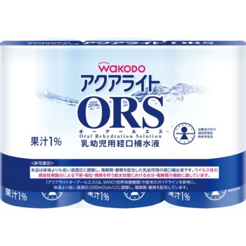 아쿠아라이트 ORS 125ml×3 와코도