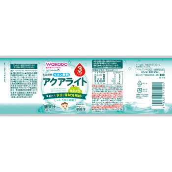 베이비 타임 아쿠아라이트 청포도 500ml 와코도