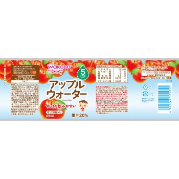 베이비 타임 애플워터 500ml 와코도