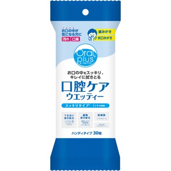 오럴 플러스 구강 케어 물티슈 30장 와코도
