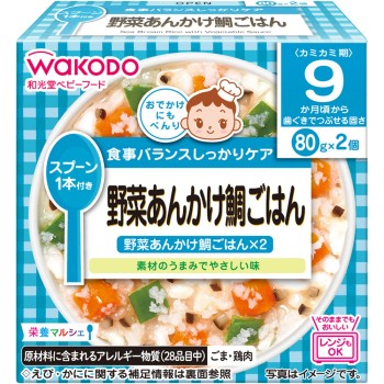 영양 마르셰 야채 앙금 도미밥 80g×2 와코도