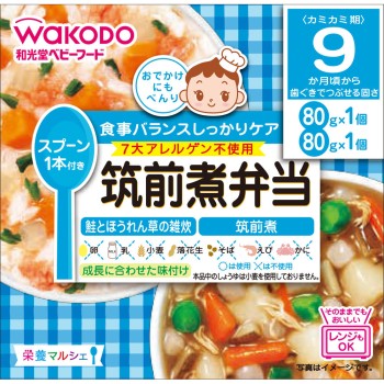 영양 마르셰 치쿠젠니 도시락 80g×2 와코도