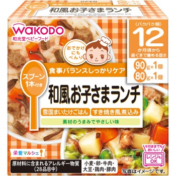 영양 마르셰 일본풍 어린이 런치 90g+80g 와코도