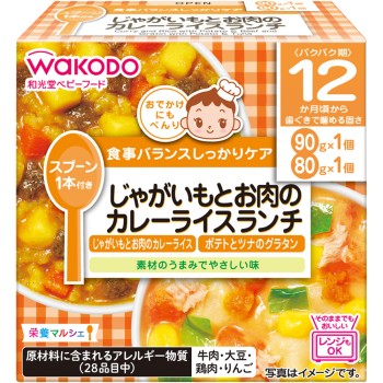 영양 마르셰 감자와 고기 카레라이스 런치 90g+80g 와코도