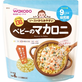 라쿠라쿠 만마 베이비 마카로니 130g 와코도