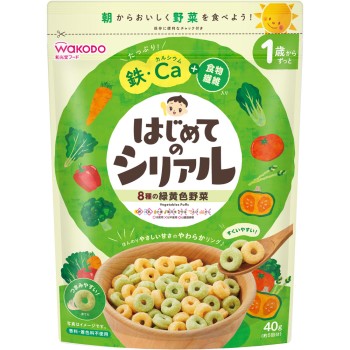 처음 먹는 시리얼 8가지 녹황색 채소 40g 와코도