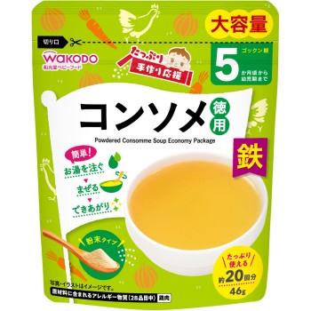 넉넉한 홈메이드 응원 콩소메 (대용량) 46g 와코도