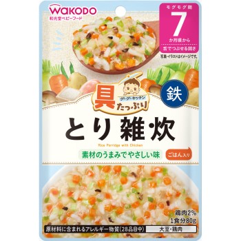 구재료 가득 구구키친 닭고기 죽 80g 와코도