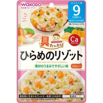 속재료 듬뿍 구구키친 넙치 리소토 80g 와코도
