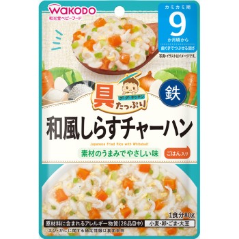 속재료 듬뿍 구구키친 일본풍 잔멸치 볶음밥 80g 와코도