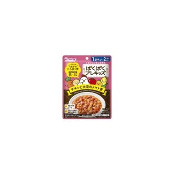 파쿠파쿠 프레키즈 치킨과 대두 토마토 조림 100g 와코도