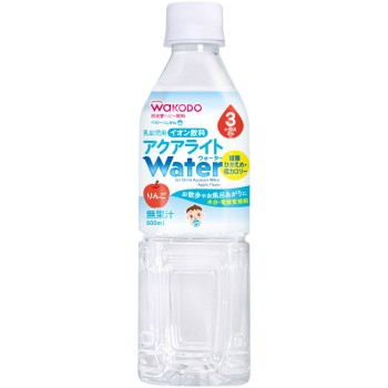 베이비 타임 아쿠아라이트 워터 사과 500ml 와코도