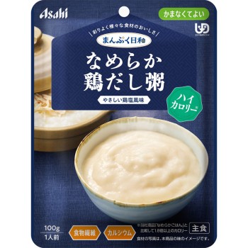 만푸쿠히요리 부드러운 닭 육수 죽 하이 칼로리 100g 와코도