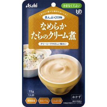 만푸쿠히요리 부드러운 명태 크림 조림 75g 와코도