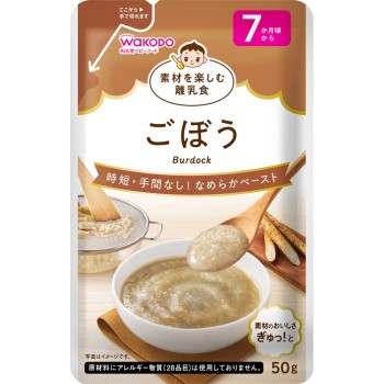 재료를 즐기는 이유식 우엉 50g 와코도
