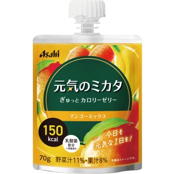 건강의 조력자 고칼로리 젤리 망고 믹스 70g 와코도
