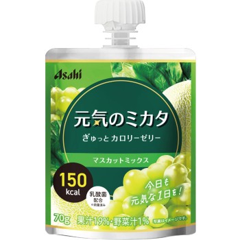 건강의 조력자 고칼로리 젤리 머스캣 믹스 70g 와코도