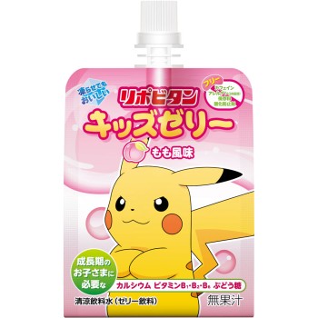 리포비탄 키즈 젤리 복숭아 풍미 125g×6 다이쇼제약