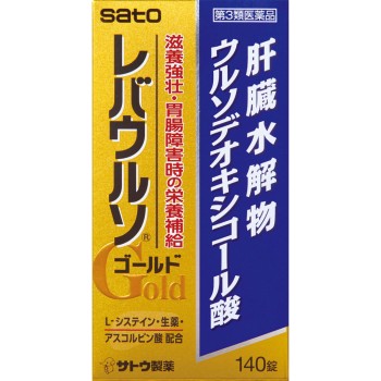 레바우르소 골드 140정 사토제약