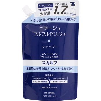 콜라주풀풀 플러스 스칼프 샴푸 리필 340ml 모치다 헬스케어 (의약외품)