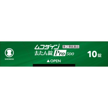 무코다인 거담정Pro500 10정 시오노기헬스케어