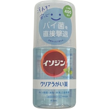 이소딘 클리어 가글약 M 400ml 시오노기 헬스케어 (지정의약외품)