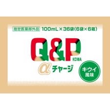 큐피코와알파차지 키위풍미 100ml×36 코와