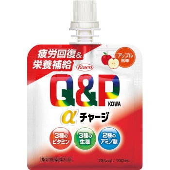 큐피코와알파차지 애플풍미 100ml×36 코와