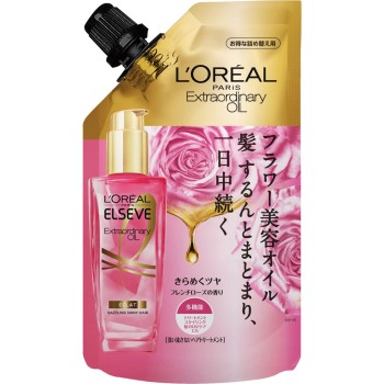 엘세브 엑스트라오디너리 오일 에크라 앙페리알 윤기 나는 머리카락 오일 리필 90ml 일본 로레알