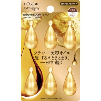 로레알 파리 엘세브 엑스트라오디너리 오일 엑스트라 리치 피니시 드롭렛 1ml×6 일본로레알