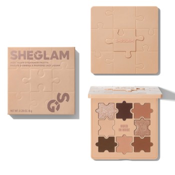 SHEGLAM 직소 아이섀도우팔레트 휴드인누드 8g
