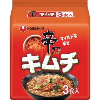 신라면 김치 120g×3 농심재팬